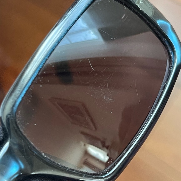 Vintage GUCCI GG 1176S Black Teal Rectangular Sunglasses 1998 Italy 7YB Plastic - Picture 11 of 15